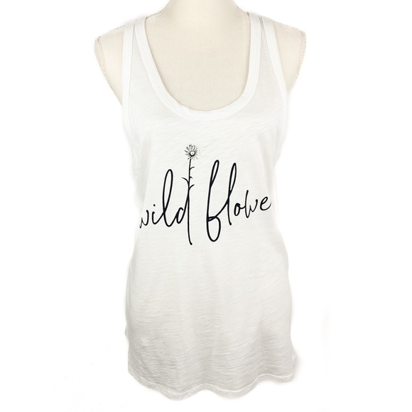 Wild Flower Graphic Tank Top Nwt - Picture 1 of 3